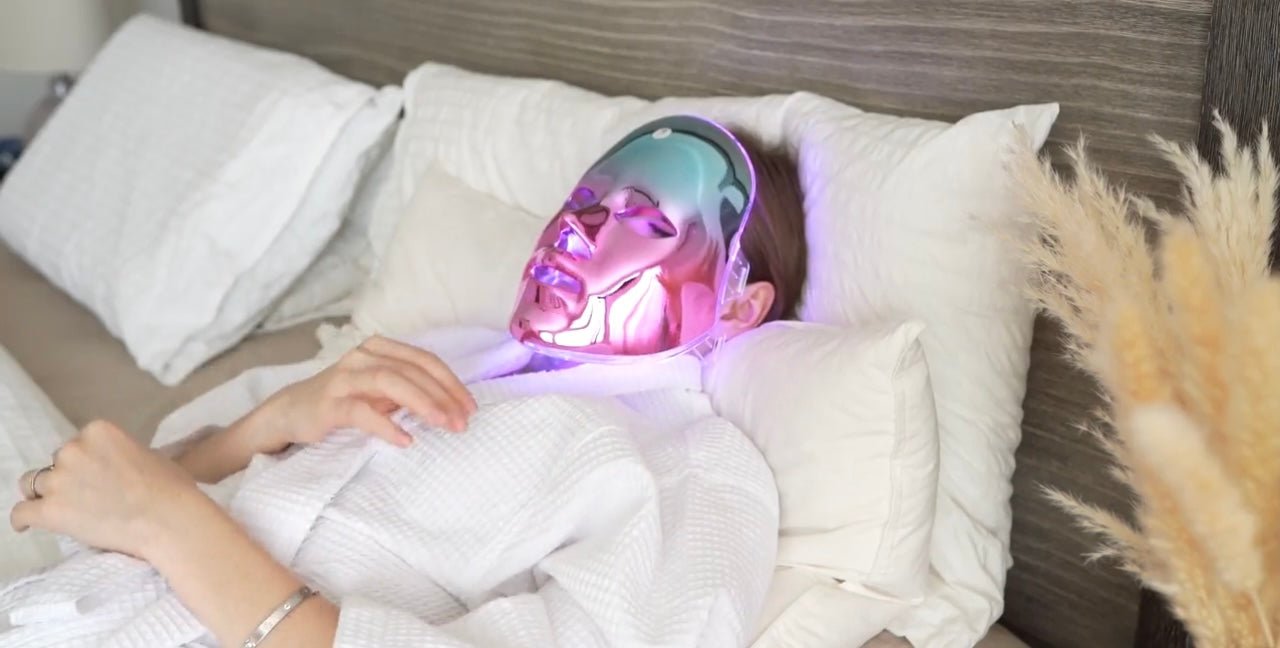 LED Facial Mask Light Therapy - AMANI COSMETICS